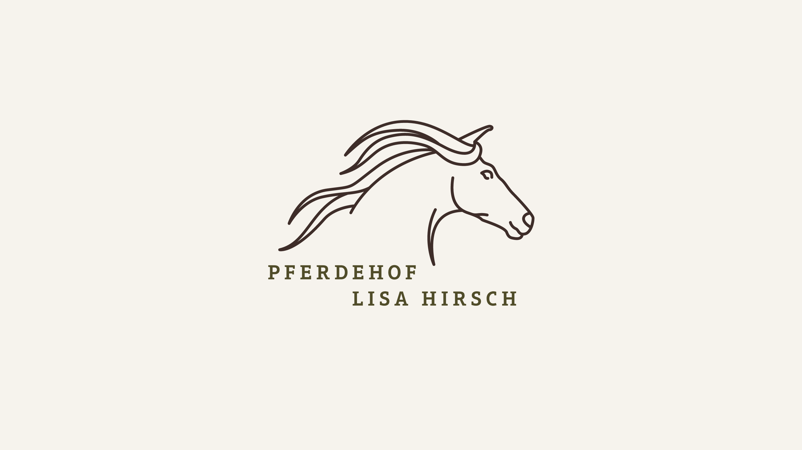 Logo | Pferdehof Lisa Hirsch | miratheresia designstudio